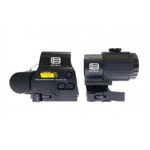 Комплекс HOLOGRAPHIC HYBRID SIGHT RED/GREEN EXPS + G43 MAGNIFIER WY084-BK [WADSN]